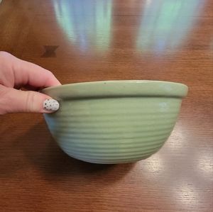 Ringware Stoneware Western Pottery Vintage Green